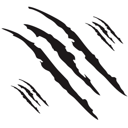 D-865 Claw Scratches Pattern Car Modified Decorative Sticker, D-865