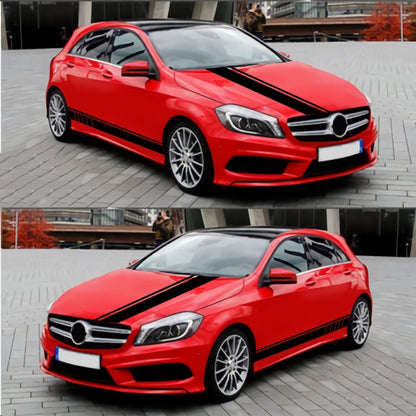 D-930 Lines Pattern Car Modified Decorative Sticker, D-930