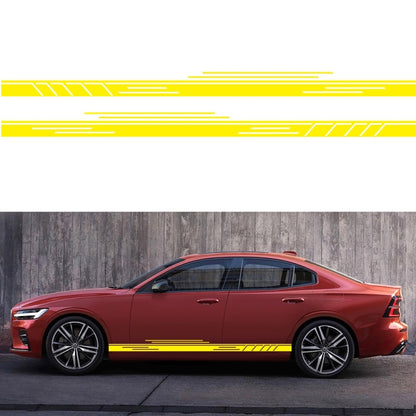 2 PCS/Set D-932 Stripe Pattern Car Modified Decorative Sticker, D-932