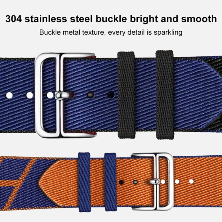 Universal Nylon Watch Band, 20mm, 22mm