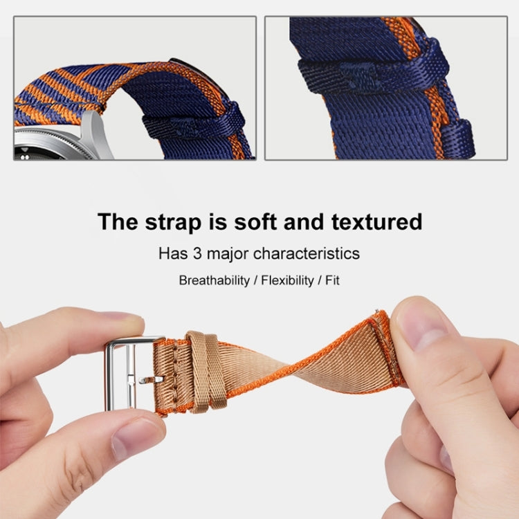 Universal Nylon Watch Band, 22mm, 20mm