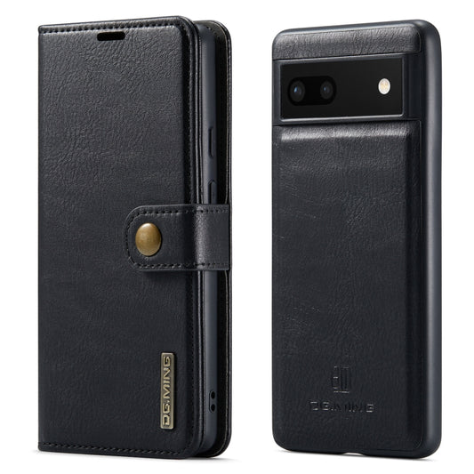 DG.MING Crazy Horse Texture Detachable Magnetic Leather Phone Case, For Google Pixel 6A, For Google Pixel 7, For Google Pixel 7 Pro, For OnePlus Ace & 10R, For OnePlus 10 Pro, For OnePlus Nord N20 5G