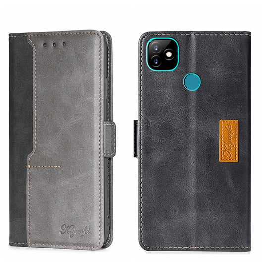 Contrast Color Side Buckle Leather Phone Case, For TCL 20 R 5G/Bremen/20 AX 5G, For TCL 30T T603DL, For TCL 30Z T602DL, For TCL 303, For TCL Stylus 5G, For Infinix Hot 8/Hot 8 Lite/Tecno Camon 12, For Infinix Hot 9/Note 7 Lite X655C                    ...