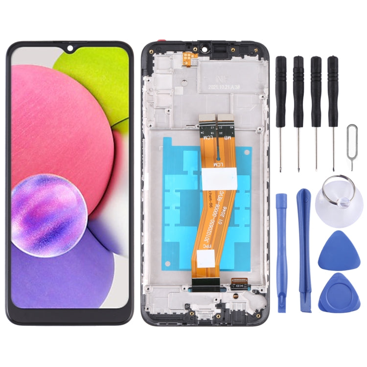 LCD Screen and Digitizer Full Assembly with Frame