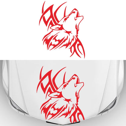 D-967 Wolf Tribe Pattern Car Modified Decorative Sticker, D-967