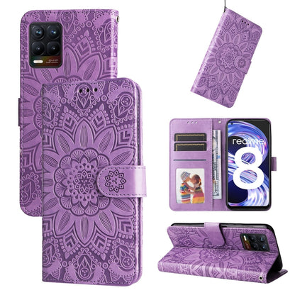 Embossed Sunflower Leather Phone Case, For OPPO A7 / A5s, For OPPO A9 / A5 2020, For OPPO A15 / A16K / A16e, For OPPO A52 / A72 / A92, For OPPO A53 / A53s / A33 / A32, For OPPO A54 4G / A16 / A16s / A55 4G, For OPPO A57 5G / Realme V23                 ...
