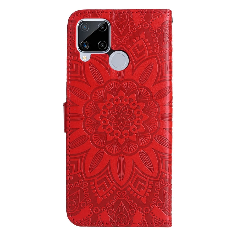 Embossed Sunflower Leather Phone Case, For OPPO Realme C15 / C12 / C25, For OPPO Realme C21 / C21Y, For OPPO Realme C31, For OPPO Realme C35 4G / Narzo 50A Prime, For OPPO Realme GT Neo2, For OPPO Realme GT Neo3, For OPPO Realme 9i / A36 4G / A76 4G   ...