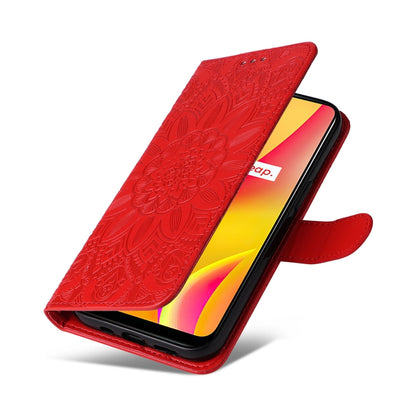 Embossed Sunflower Leather Phone Case, For OPPO Realme C15 / C12 / C25, For OPPO Realme C21 / C21Y, For OPPO Realme C31, For OPPO Realme C35 4G / Narzo 50A Prime, For OPPO Realme GT Neo2, For OPPO Realme GT Neo3, For OPPO Realme 9i / A36 4G / A76 4G   ...