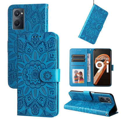 Embossed Sunflower Leather Phone Case, For OPPO Realme C15 / C12 / C25, For OPPO Realme C21 / C21Y, For OPPO Realme C31, For OPPO Realme C35 4G / Narzo 50A Prime, For OPPO Realme GT Neo2, For OPPO Realme GT Neo3, For OPPO Realme 9i / A36 4G / A76 4G   ...