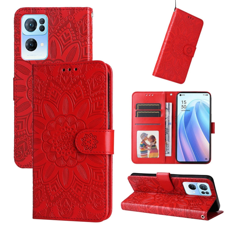 Embossed Sunflower Leather Phone Case, For OPPO Realme C15 / C12 / C25, For OPPO Realme C21 / C21Y, For OPPO Realme C31, For OPPO Realme C35 4G / Narzo 50A Prime, For OPPO Realme GT Neo2, For OPPO Realme GT Neo3, For OPPO Realme 9i / A36 4G / A76 4G   ...