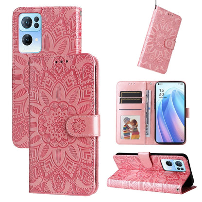 Embossed Sunflower Leather Phone Case, For OPPO Realme C15 / C12 / C25, For OPPO Realme C21 / C21Y, For OPPO Realme C31, For OPPO Realme C35 4G / Narzo 50A Prime, For OPPO Realme GT Neo2, For OPPO Realme GT Neo3, For OPPO Realme 9i / A36 4G / A76 4G   ...