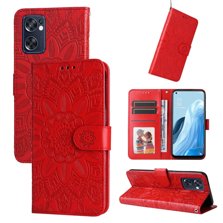 Embossed Sunflower Leather Phone Case, For OPPO Realme C15 / C12 / C25, For OPPO Realme C21 / C21Y, For OPPO Realme C31, For OPPO Realme C35 4G / Narzo 50A Prime, For OPPO Realme GT Neo2, For OPPO Realme GT Neo3, For OPPO Realme 9i / A36 4G / A76 4G   ...