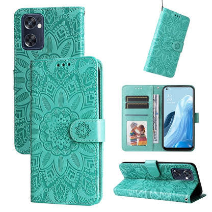 Embossed Sunflower Leather Phone Case, For OPPO Realme C15 / C12 / C25, For OPPO Realme C21 / C21Y, For OPPO Realme C31, For OPPO Realme C35 4G / Narzo 50A Prime, For OPPO Realme GT Neo2, For OPPO Realme GT Neo3, For OPPO Realme 9i / A36 4G / A76 4G   ...