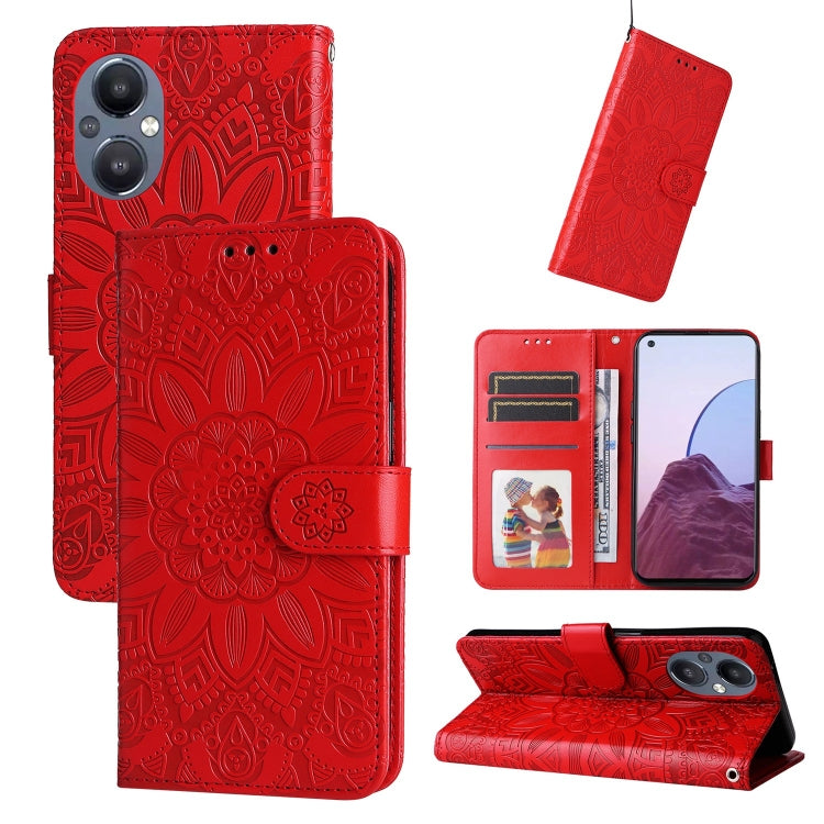 Embossed Sunflower Leather Phone Case, For OPPO Realme C15 / C12 / C25, For OPPO Realme C21 / C21Y, For OPPO Realme C31, For OPPO Realme C35 4G / Narzo 50A Prime, For OPPO Realme GT Neo2, For OPPO Realme GT Neo3, For OPPO Realme 9i / A36 4G / A76 4G   ...