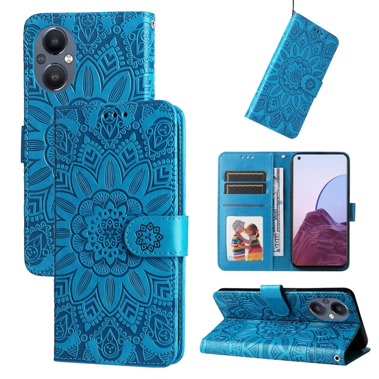 Embossed Sunflower Leather Phone Case, For OPPO Realme C15 / C12 / C25, For OPPO Realme C21 / C21Y, For OPPO Realme C31, For OPPO Realme C35 4G / Narzo 50A Prime, For OPPO Realme GT Neo2, For OPPO Realme GT Neo3, For OPPO Realme 9i / A36 4G / A76 4G   ...