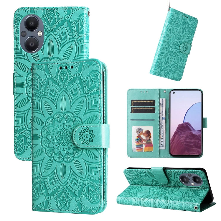 Embossed Sunflower Leather Phone Case, For OPPO Realme C15 / C12 / C25, For OPPO Realme C21 / C21Y, For OPPO Realme C31, For OPPO Realme C35 4G / Narzo 50A Prime, For OPPO Realme GT Neo2, For OPPO Realme GT Neo3, For OPPO Realme 9i / A36 4G / A76 4G   ...