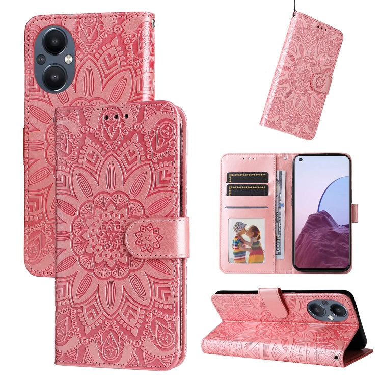 Embossed Sunflower Leather Phone Case, For OPPO Realme C15 / C12 / C25, For OPPO Realme C21 / C21Y, For OPPO Realme C31, For OPPO Realme C35 4G / Narzo 50A Prime, For OPPO Realme GT Neo2, For OPPO Realme GT Neo3, For OPPO Realme 9i / A36 4G / A76 4G   ...