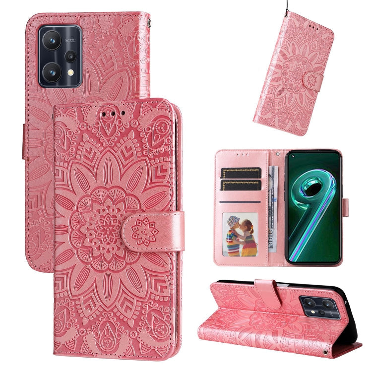 Embossed Sunflower Leather Phone Case, For OPPO Realme C15 / C12 / C25, For OPPO Realme C21 / C21Y, For OPPO Realme C31, For OPPO Realme C35 4G / Narzo 50A Prime, For OPPO Realme GT Neo2, For OPPO Realme GT Neo3, For OPPO Realme 9i / A36 4G / A76 4G   ...