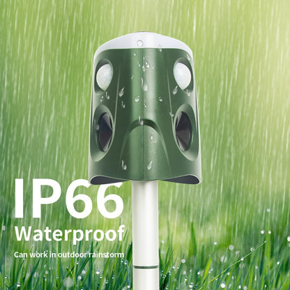 SJZ026 360 Degree Ultrasonic Solar Energy Outdoor Animal Repellent