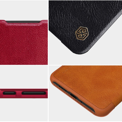 NILLKIN QIN Series Crazy Horse Texture Leather Phone Case, For Xiaomi Redmi Note 11T Pro/11T Pro+ 5G/Poco X4 GT 5G