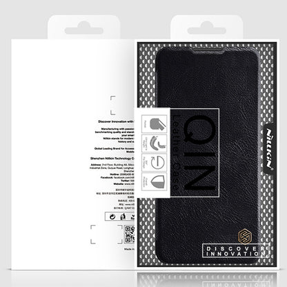 NILLKIN QIN Series Crazy Horse Texture Leather Phone Case, For Xiaomi Redmi Note 11T Pro/11T Pro+ 5G/Poco X4 GT 5G