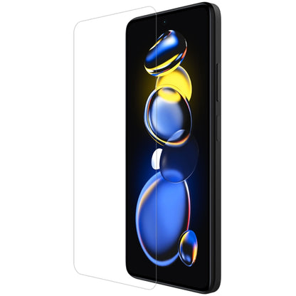 NILLKIN H 0.33mm 9H Explosion-proof Tempered Glass Film, For Xiaomi Redmi Note 11T Pro/11T Pro+ 5G/Poco X4 GT 5G