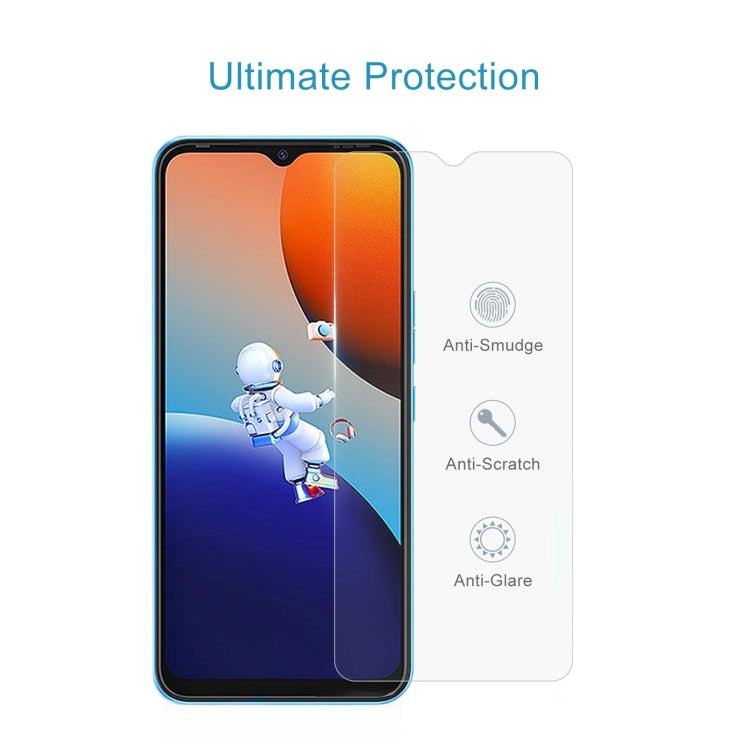 50 PCS 0.26mm 9H 2.5D Tempered Glass Film, For Tecno Spark 9 (50 PCS)