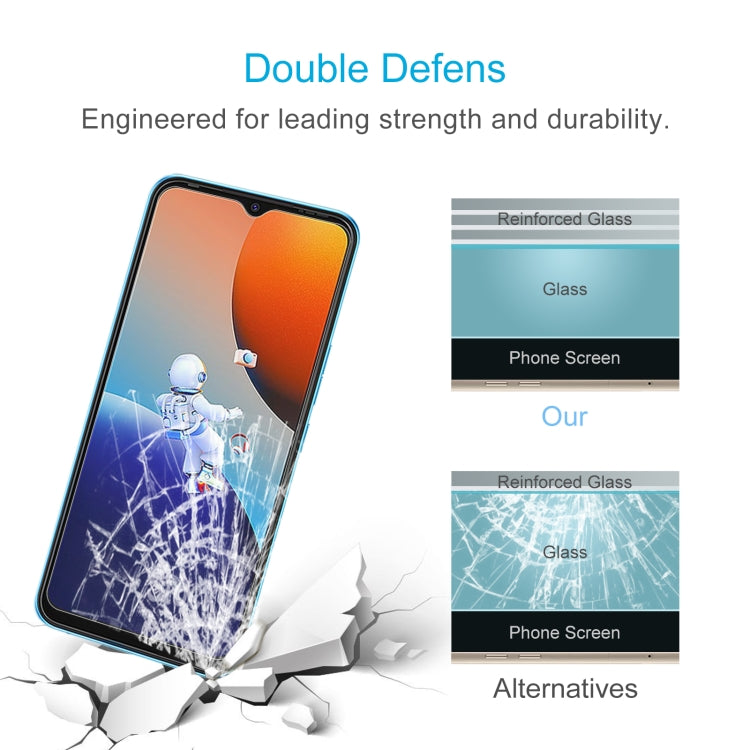 50 PCS 0.26mm 9H 2.5D Tempered Glass Film, For Tecno Spark 9 (50 PCS)