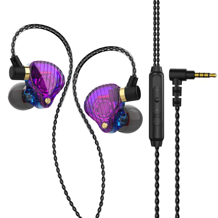 QKZ SK3 3.5mm Sports In-ear Wired HIFI Bass Stereo Sound Earphone with Mic