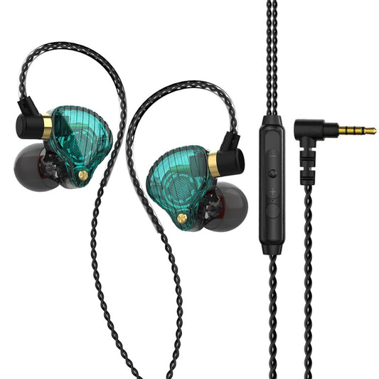 QKZ SK3 3.5mm Sports In-ear Wired HIFI Bass Stereo Sound Earphone with Mic