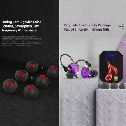 QKZ SK3 3.5mm Sports In-ear Wired HIFI Bass Stereo Sound Earphone with Mic