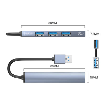 AH-A13 USB 3.0 x 1 + USB 2.0 x 3 to USB 3.0 HUB Adapter, AH-A13