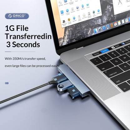 ORICO AH-W13 USB 3.1x1 + USB 2.0x2 to USB-C/Type-C Transmission + Charging Docking Station