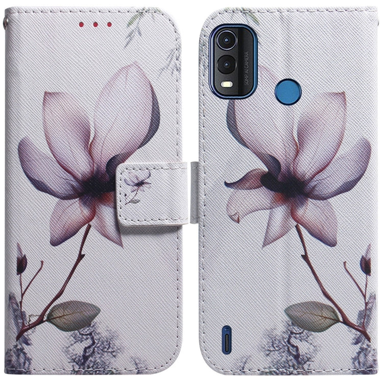 Coloured Drawing Leather Phone Case, For Nokia G11 Plus, For OPPO A57 2022 4G