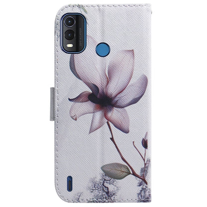 Coloured Drawing Leather Phone Case, For Nokia G11 Plus, For OPPO A57 2022 4G