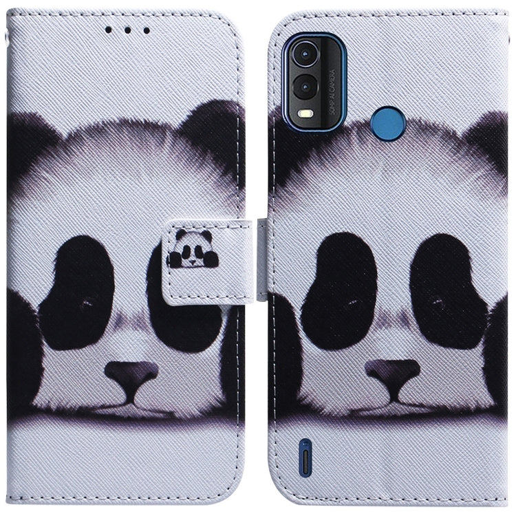 Coloured Drawing Leather Phone Case, For Nokia G11 Plus, For OPPO A57 2022 4G