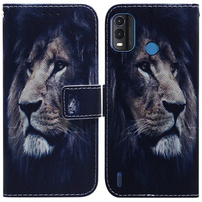 Coloured Drawing Leather Phone Case, For Nokia G11 Plus, For OPPO A57 2022 4G