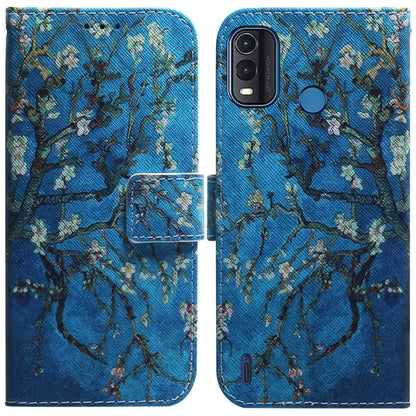Coloured Drawing Leather Phone Case, For Nokia G11 Plus, For OPPO A57 2022 4G