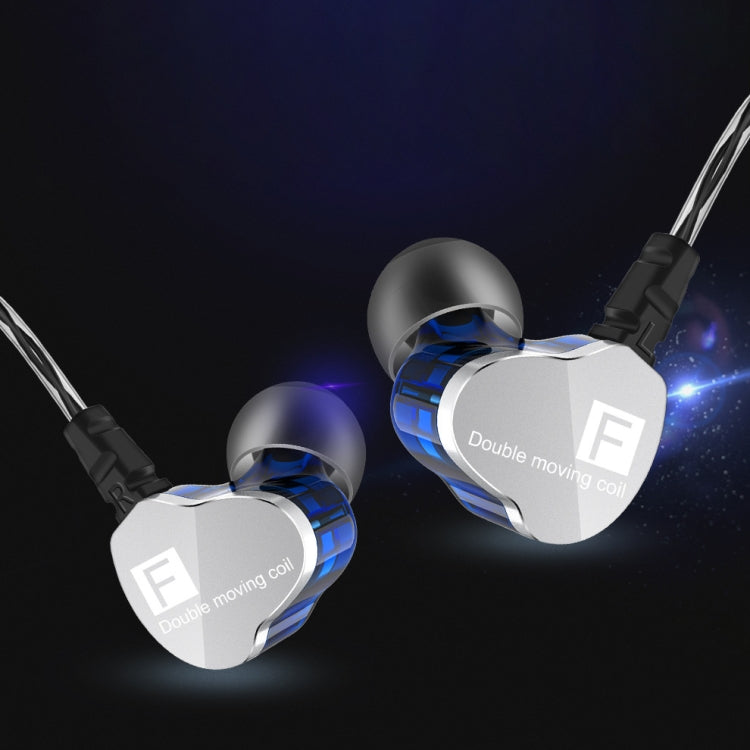 QKZ F910 In-Ear Subwoofer Dual Dynamic Earphone