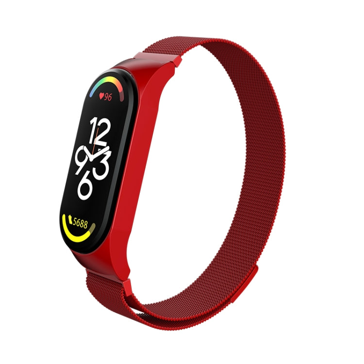 Milanese Metal Watch Band, For Xiaomi Mi Band 7