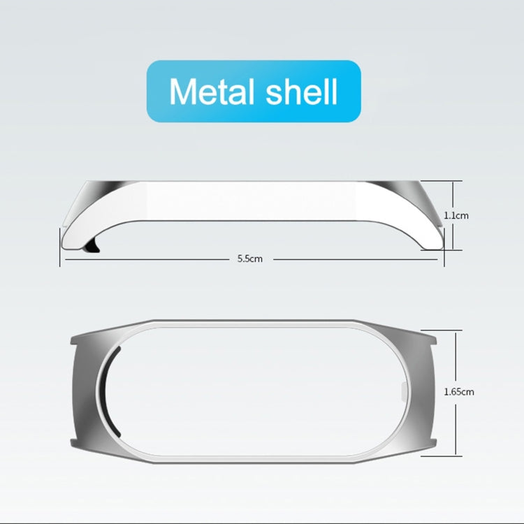 Milanese Metal Watch Band, For Xiaomi Mi Band 7