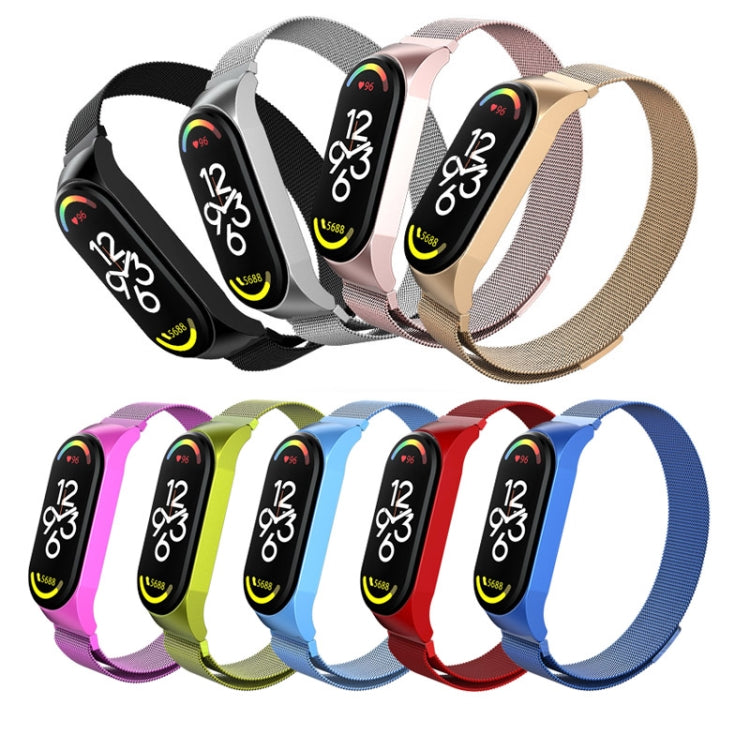 Milanese Metal Watch Band, For Xiaomi Mi Band 7