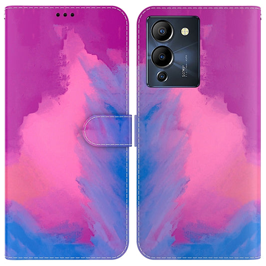 Watercolor Pattern Horizontal Flip Leather Phone Case, For Infinix Note 12 G96/X670, For Tecno Camon 19, For Tecno Camon 19 Pro 5G, For Tecno Spark 6 GO, For Tecno Pop 6 No Fingerprints, For Motorola Moto G62 5G, For Nokia C2 2nd Edition, For Nokia C21...