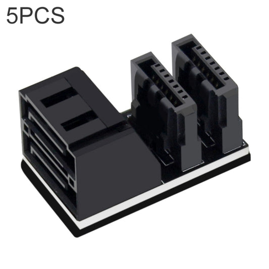 5 PCS Motherboard SATA 7Pin Dual Interface, PH572 90 Degree, PH572 180 Degree