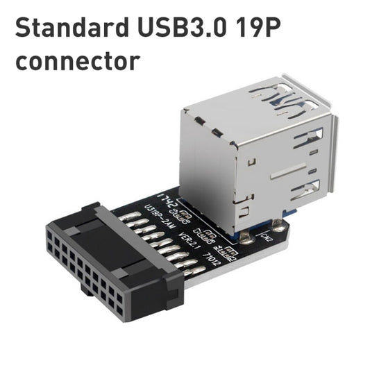 10 PCS 19/20Pin to Dual USB 3.0 Adapter Converter, PH21, PH22, PH22C
