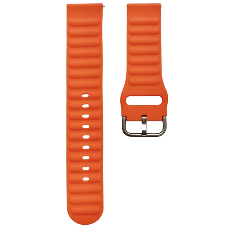 Universal Single Color Silicone Watch Band, 18mm, 20mm, 22mm