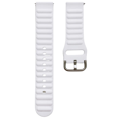 Universal Single Color Silicone Watch Band, 18mm, 20mm, 22mm