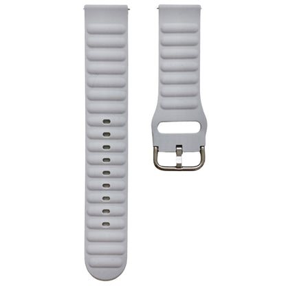 Universal Single Color Silicone Watch Band, 18mm, 20mm, 22mm