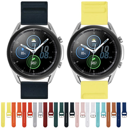 Universal Single Color Silicone Watch Band, 18mm, 20mm, 22mm