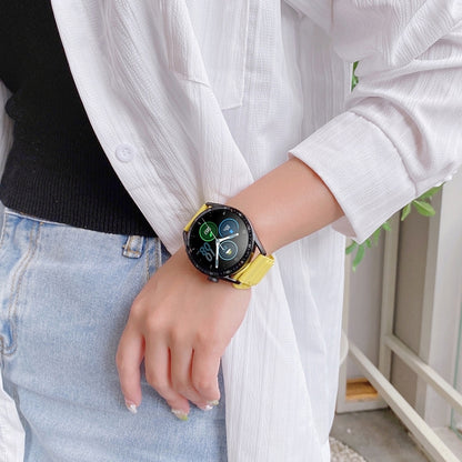 Universal Single Color Silicone Watch Band, 18mm, 20mm, 22mm